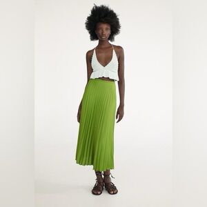 ZARA PLEATED SKIRT